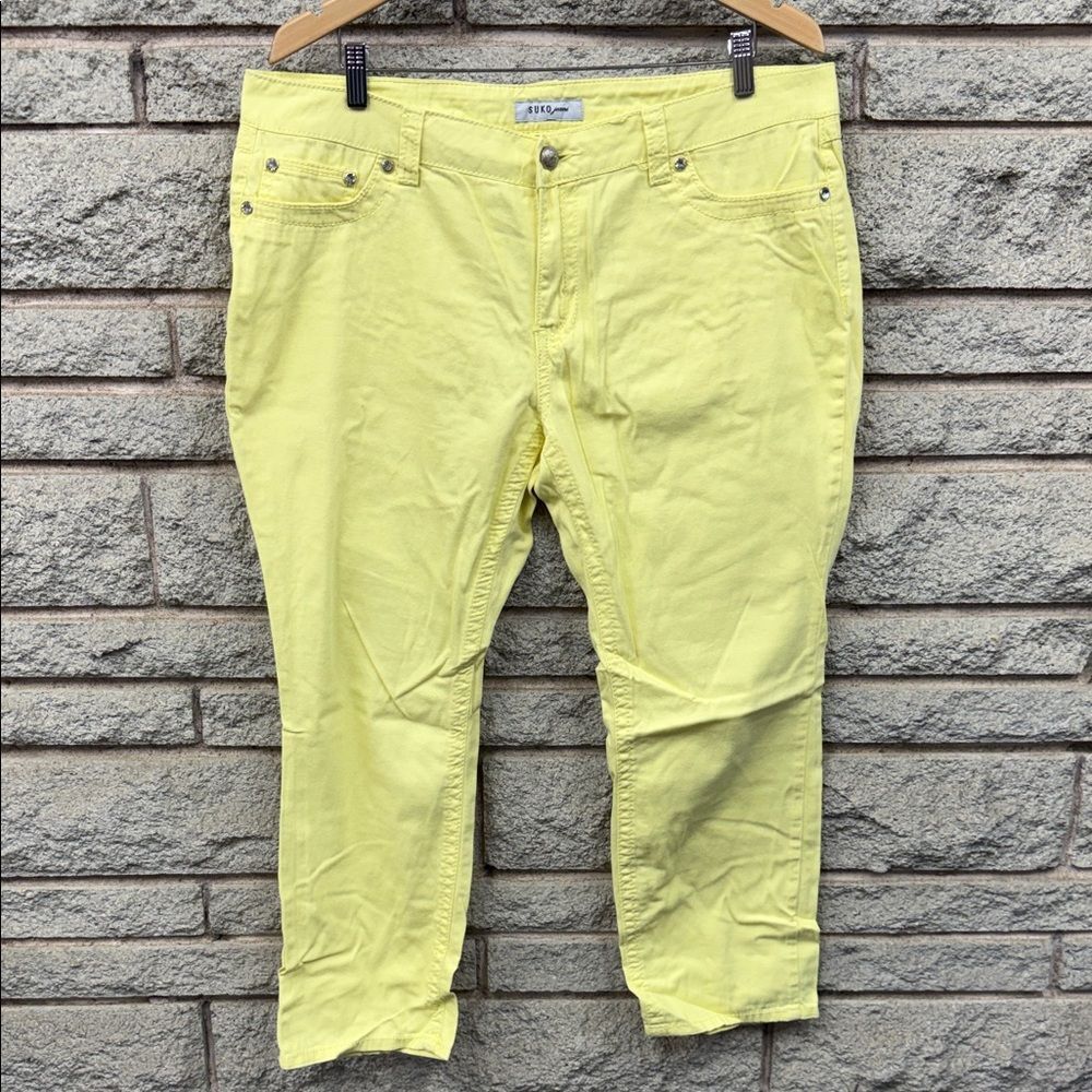 Slim Women’s Jeans in Lemon Yellow